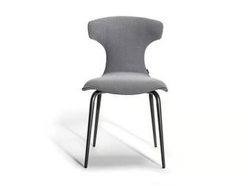 MONTERA MAS - Upholstered fabric chair by Poltrona Frau - view 3